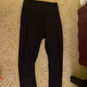 Lululemon black in movement leggings—discontinued style!